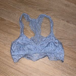 Light blue aerie Lacey Racerback bralette